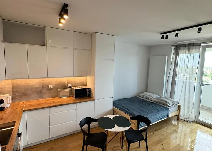 Cosy Lubelska Skyres Center Free Parking Panoramic View アパート ジェシュフ